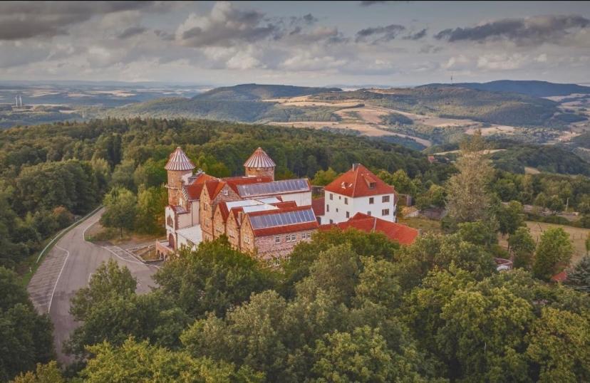 Luxus Appartement Im Schloss Fockelberg ภายนอก รูปภาพ