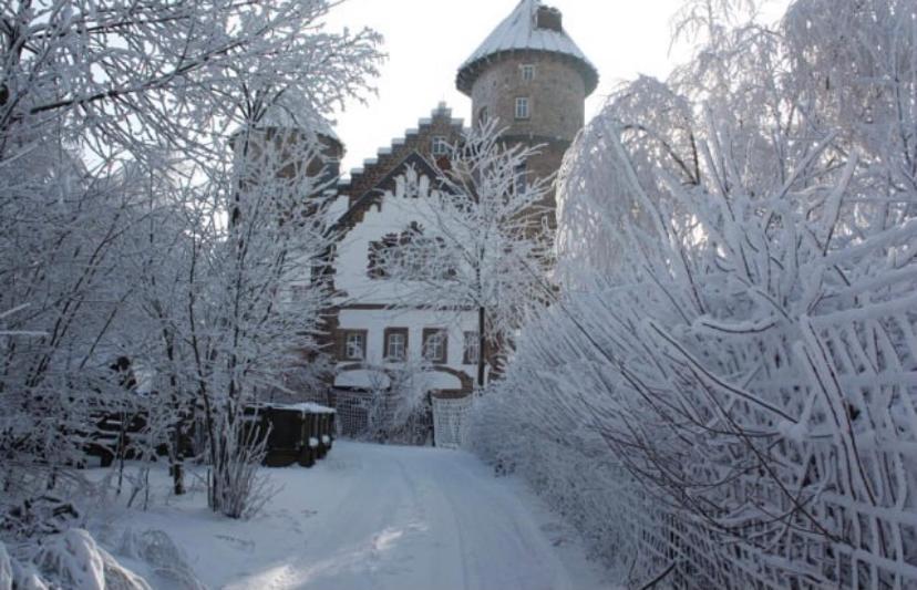 Luxus Appartement Im Schloss Fockelberg ภายนอก รูปภาพ
